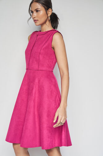 Alexis Dress, Dark Pink, image 5